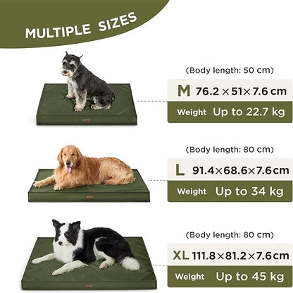 Lesure Outdoor Waterproof Dog Beds for Large Dogs