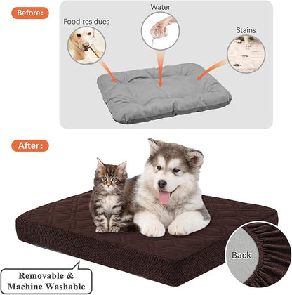 Dog Bed Covers Replacement Washable 30Lx70Wx6H Inches