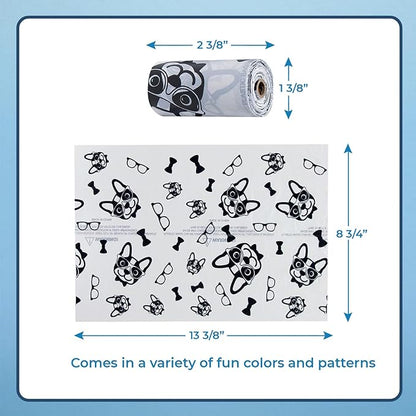 Best Pet Supplies Dog Poop Bags (240 Bags) for Waste Refuse Cleanup