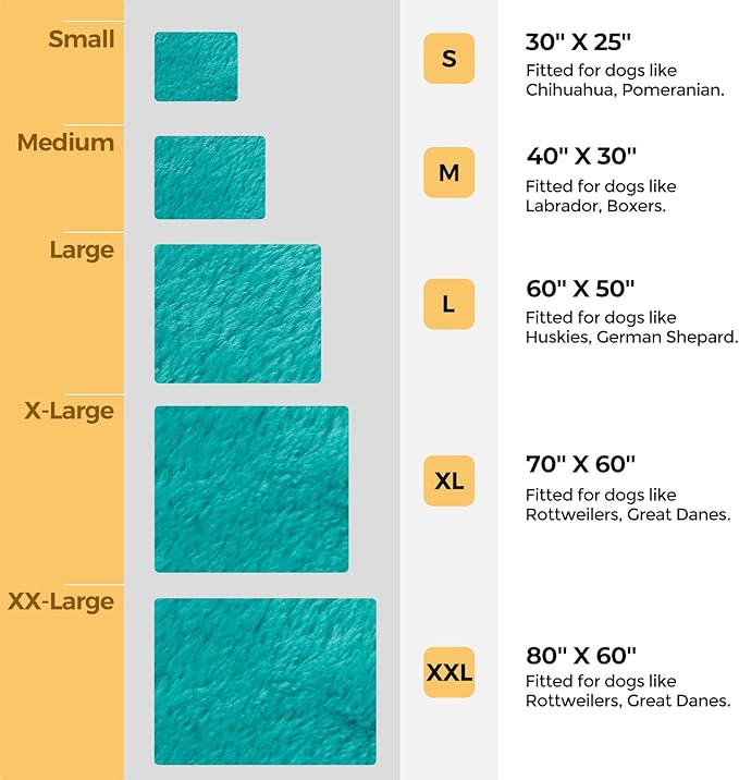 Veehoo Fluffy Fleece Dog Blanket 30x25 inch