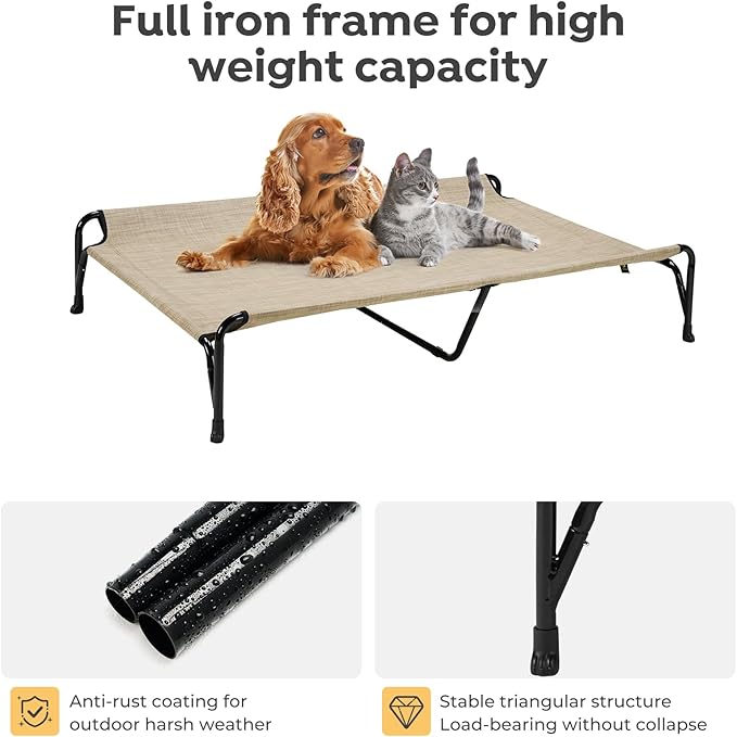 Veehoo Elevated Raised Dog Bed