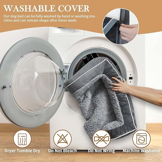 Jumbo Dog Bed for Extra Large Dogs