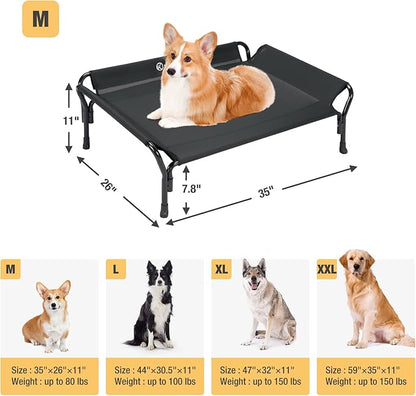 Veehoo Cooling Raised Dog Bed