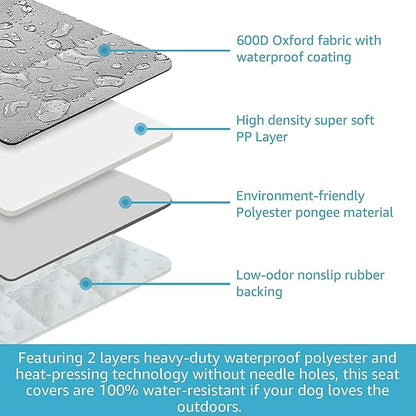 Lassie Dog Seat Covers for Cars Back Seat