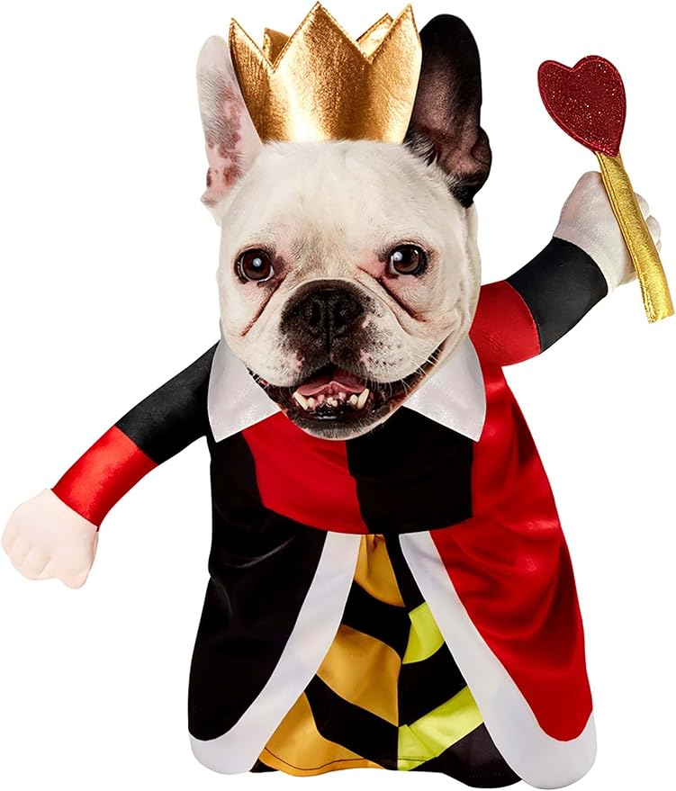 Rubie's Disney Queen Of Hearts Pet Costume, As Shown, Medium