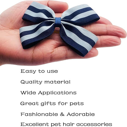 50Pcs/25Pairs 3'' 4" Big Dog Hair Bows