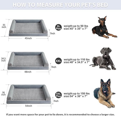 BFPETHOME Dog Beds for Large Dogs