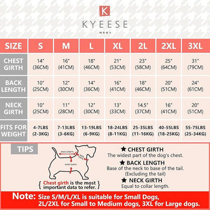 KYEESE 2Pack Dog Shirts Striped Soft Stretchy Dog T-Shirts Lightweight Dog Tank Top Sleeveless Dog Vest Breathable