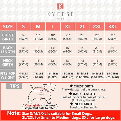 KYEESE 2Pack Dog Shirts Striped for Small Dogs Soft Stretchy Dog T-Shirts Lightweight Dog Tank Top Sleeveless Dog Vest Breathable