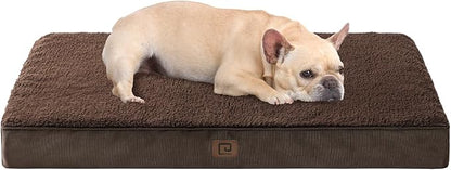 EHEYCIGA Orthopedic Medium Dog Beds for Small Dogs with Removable Washable Cover for Crate 30x20