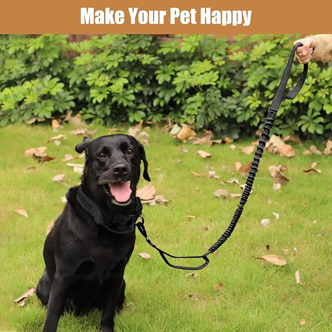 Tactical Dog Collar Leash Set