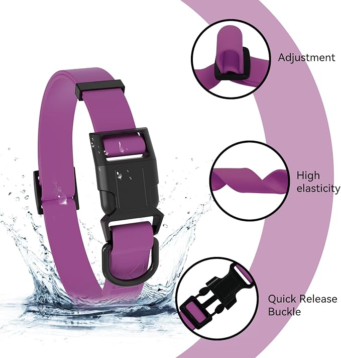 Waterproof Dog Collar 9.5-14.1 inch)