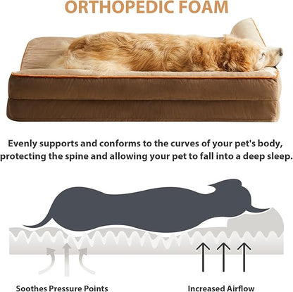 Orthopedic Dog Beds for Extra Large Dogs