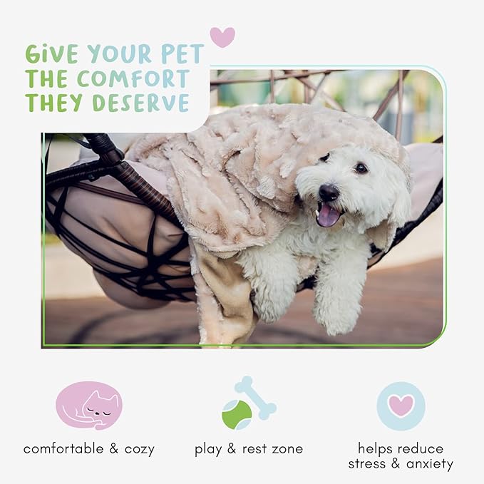 Petique The Velvet Blanky Pet Blanket