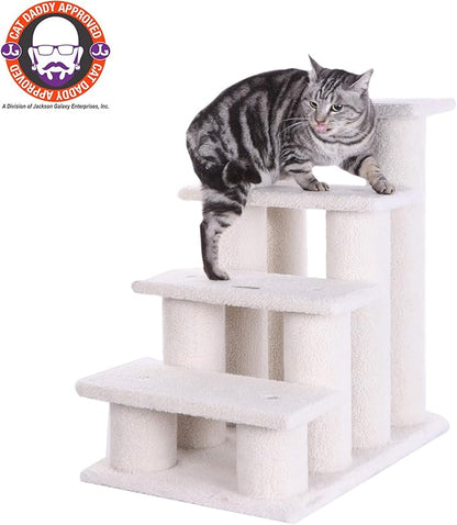 Armarkat Pet Steps 4-steps, B4001, 17"(W)x25"(D)x25"(H), each 7" Deep