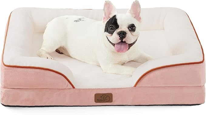 Bedsure Orthopedic Dog Bed for Medium Dogs