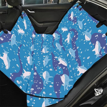 AFPANQZ Shark Dog Back Seat Cover Protector Scratchproof