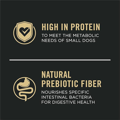 Purina Pro Plan Sensitive Skin and Stomach Adult Dog Food Small Breed Salmon and Rice Formula - 4 Pound (Pack of 1)