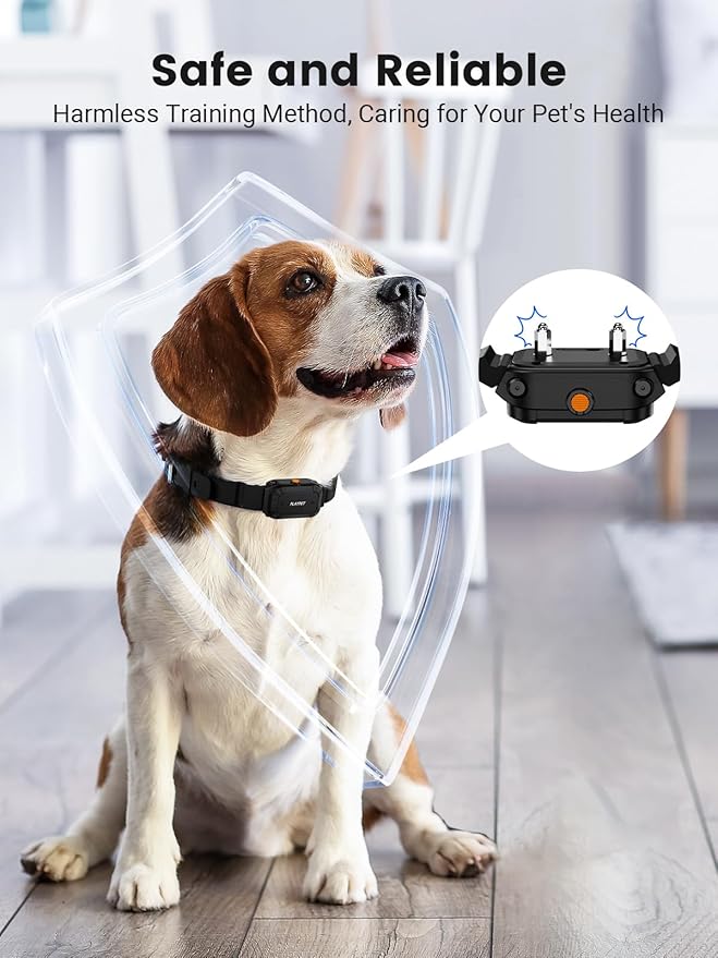 Dog Training Collar 2950FT Remote IPX7 Waterproof, 3 Training