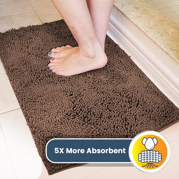 Muddy Mat® AS-SEEN-ON-TV Highly Absorbent Microfiber Door Mat and Pet Rug 60"X48"