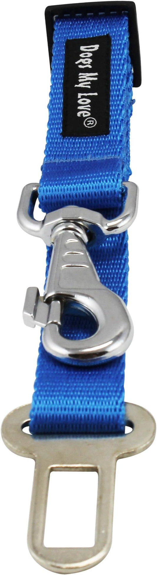 Dogs My Love Adjustable 15"-25 Long Leash Car 1" Wide