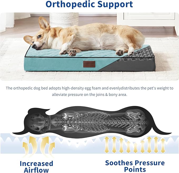 SunStyle Home Orthopedic Dog Beds for Small Dogs