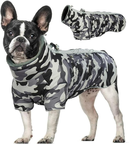 IDOMIK Warm Dog Coats with Harness