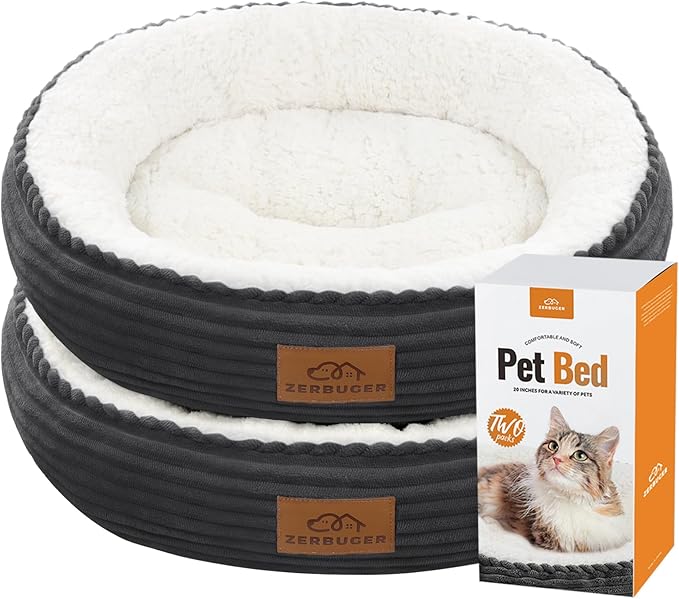 Cat Bed 20In Dog 2 Pack)