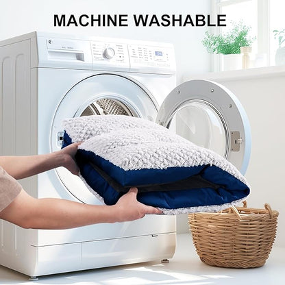 Premium Washable Dog Beds XXL Sized Dog 48 Inch 110 lbs, 48" x 30", Dark