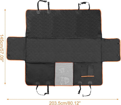 uxcell Dog Car Seat Cover Pet Back Seat 600D Sturdy