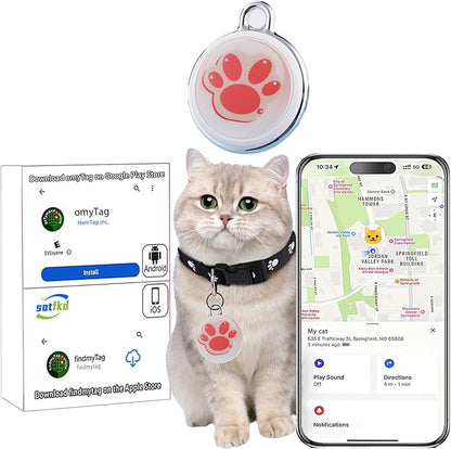 Cat Tracker-Airtag Cat Collar-Cat Tracker Collar-Pet Tracker