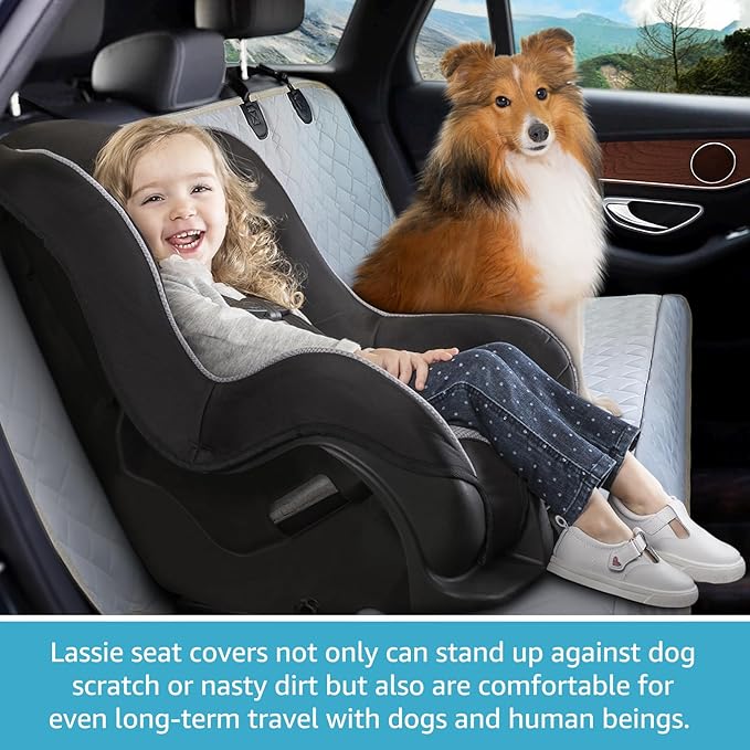 Lassie Dog Seat Covers for Cars Back Seat