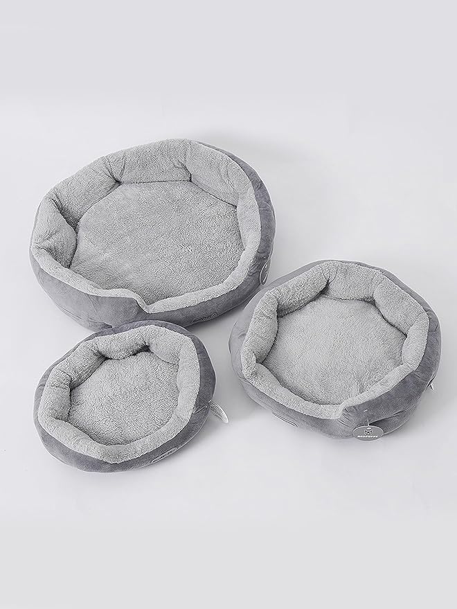 QWINEE Cat Dog Bed Crate Mat Puppy Sleeping