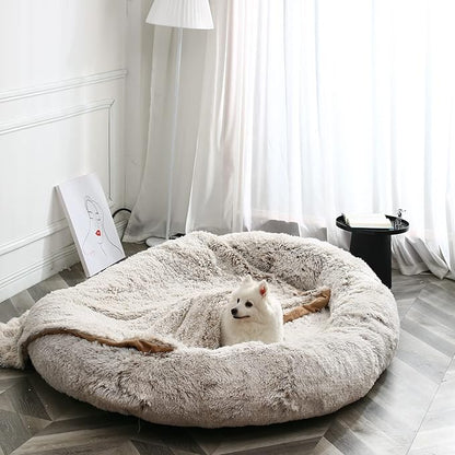 Giant Dog Bed for Human with Matching Blanket 75 * 55 XXXXXXL