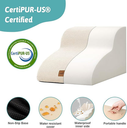 Dog Stairs for Chair 15.7x19.7x11.8in, Light 2 Tiers