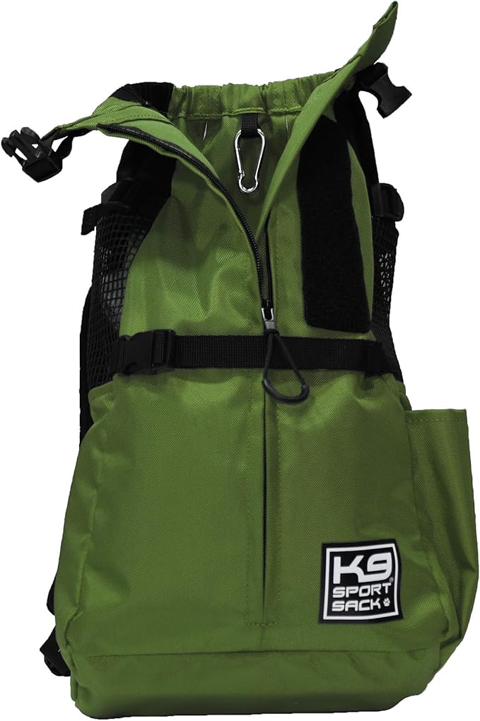 K9 Sport Sack Trainer | Dog Carrier Dog Backpack for Pets (Small, Greenry)