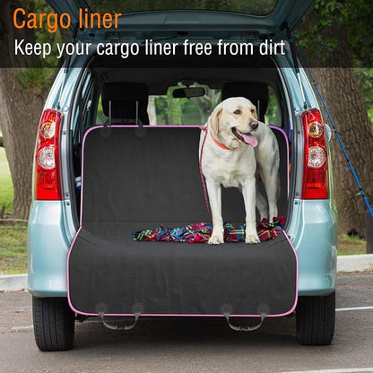 Active Pets Dog Car Seat Cover Car Seat Protector- Dog Seat Cover for Back Seat of SUVs