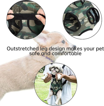 Pet Dog Carrier Backpack Legs Out Adjustable Pet Front Cat Backpack Carrier Travel Bag for Traveling Hiking Camping for Small Medium Dogs Cats Puppies