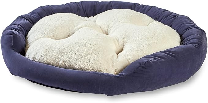 Maddie Donut Dog Bed with Removable Center Pillow (24" x 24")
