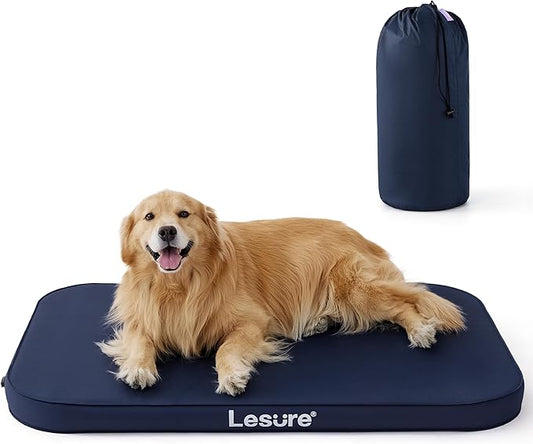 Lesure Inflatable Waterproof Dog Bed for Large Dogs 3 Inch