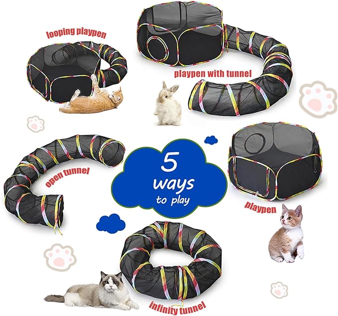 CLKHOWL Outdoor Cat Enclosure