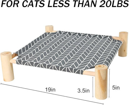 Patas Lague Cat and Dog Hammock Bed Small Dog Bed (2 Covers)