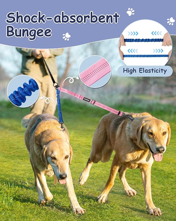 Vastar Double Dog Walker 2 Dogs