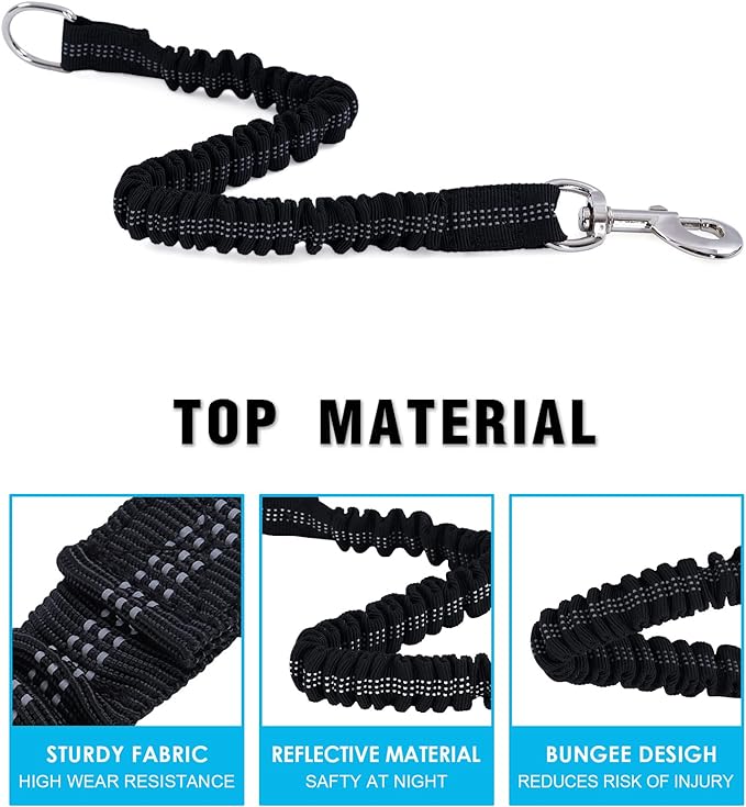 Long Dog Leash with Reflective Threads 15FT 20FT 30FT 50FT