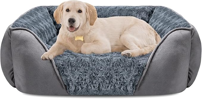 INVENHO Large Dog Bed for Large Medium Small Dogs L(30"x24"x9")