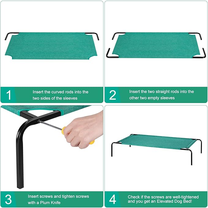 Elevated Dog Beds for Medium Dogs Indoor Outdoor