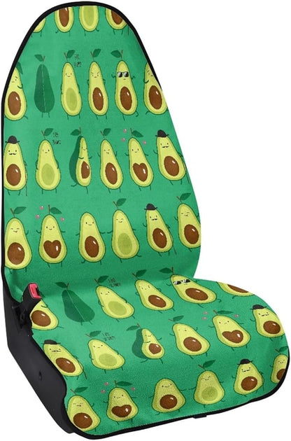 Yewattles Avocado Waterproof Scratching Proof Car Seat Cover