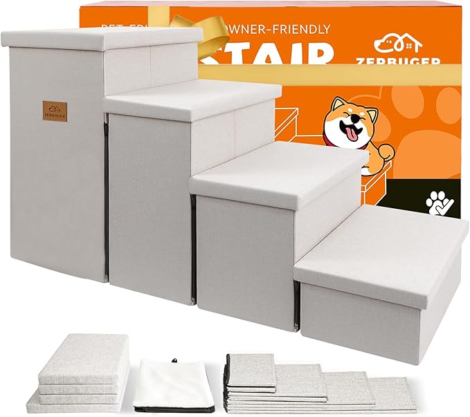 Dog Stairs 23" H, 200 lbs 4 Steps