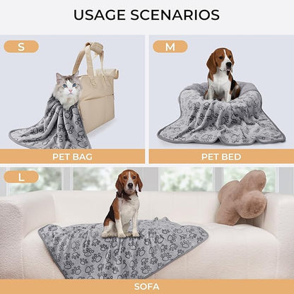 Luciphia 1 Pack 2 Pet Blankets for Dogs Cats Medium(30x20 inch)