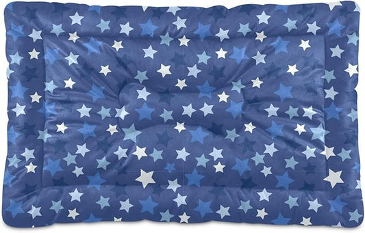 Stars Pet Bed Pad Soft Dog Bed Mat with Anti-Slip Bottom